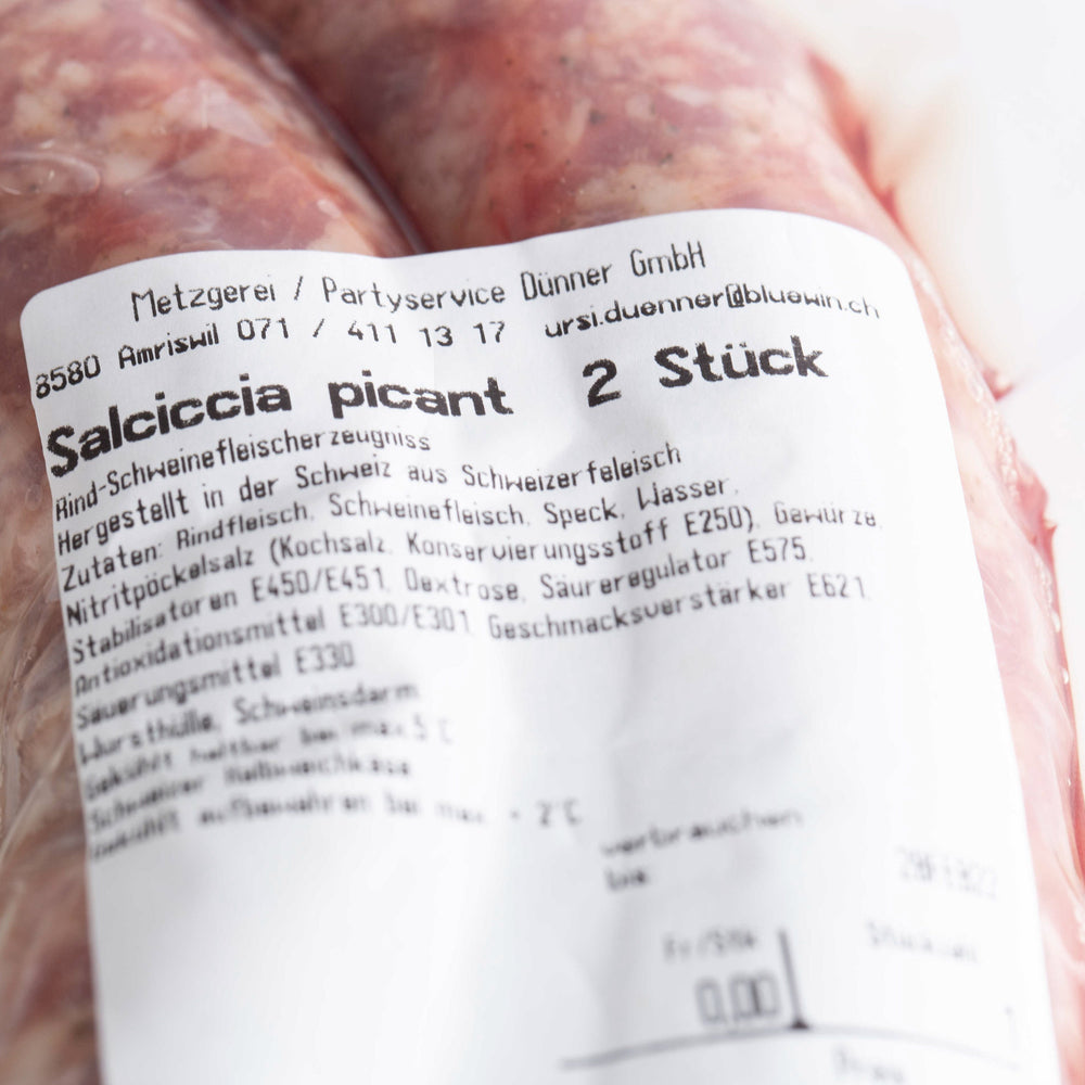 
                  
                    Salsiccia piccante 2er Pack (To-Go)
                  
                